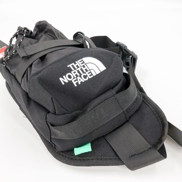 The North Face Breeze Hip Sack Body Bag One Shoulder Camp Cross Bag Black - Picture 8 of 13